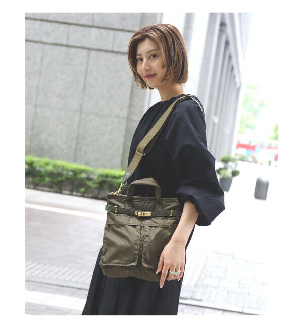 Demi-Luxe BEAMS 「【別注】sita parantica / ヘルメットバッグ」|トートバッグ|