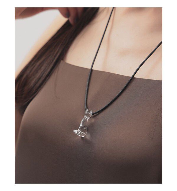Demi-Luxe BEAMS 「Lemme. / Bastet コード ネックレス」|その他|CLEAR