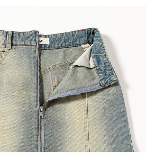 Ray BEAMS 「オーバーダイ デニム スカート」|スカート|