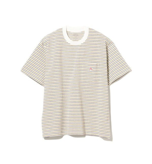 Ray BEAMS 「DANTON / ストライプ ポケット Tシャツ」|Tシャツ・カットソー|