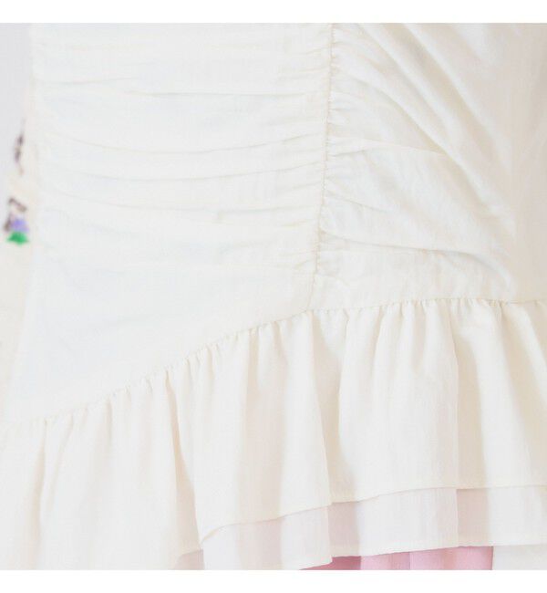 Ray BEAMS 「裾 フレアー キャミソール」|キャミソール|