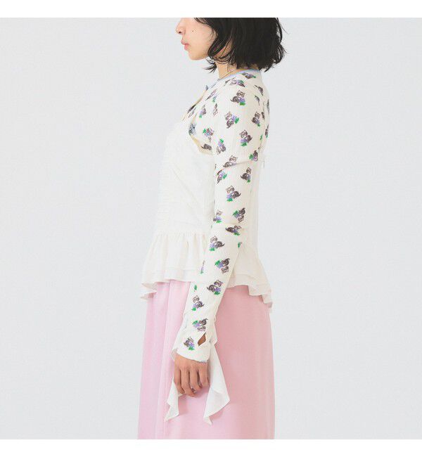 Ray BEAMS 「裾 フレアー キャミソール」|キャミソール|