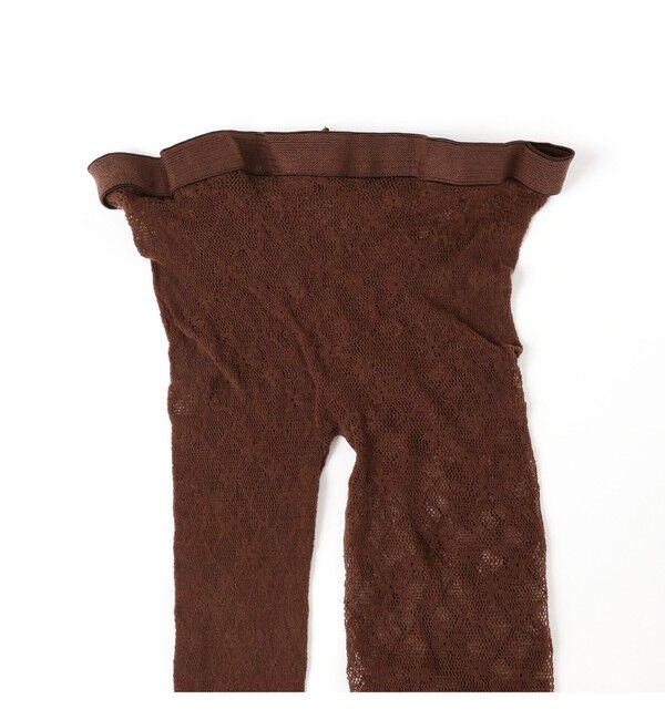 Ray BEAMS 「I Hate Monday / Flower Jacquard Lace ストッキング」|タイツ・ストッキング|