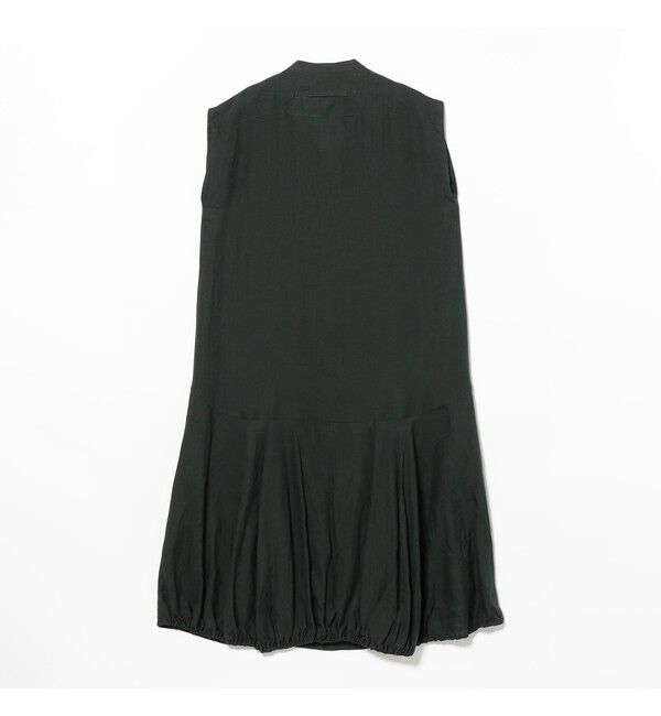 Demi-Luxe BEAMS 「TICCA / リネン フレンチスリーブ バルーン ワンピース」|ワンピース|