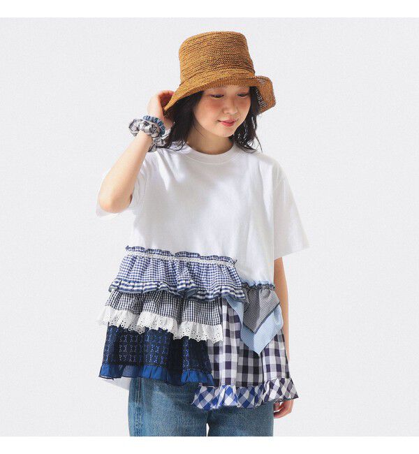 BEAMSBOY「【別注】TORI-TO / ティアード Tシャツ」|Tシャツ・カットソー|