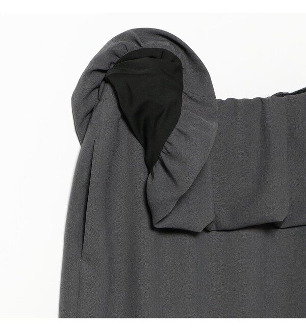 Demi-Luxe BEAMS 「ペプラムバルーン スカート」|スカート|