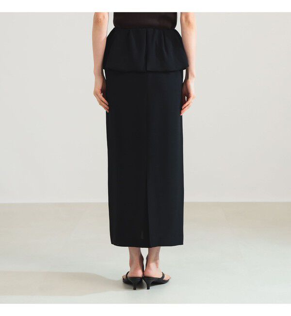 Demi-Luxe BEAMS 「ペプラムバルーン スカート」|スカート|