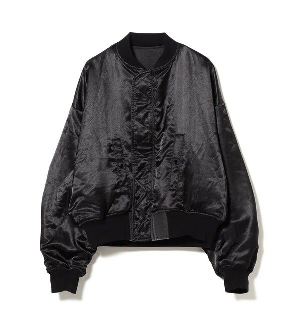 BEAMS「リバーシブル フェード ボンバー ジャケット」|ブルゾン・スタジャン|