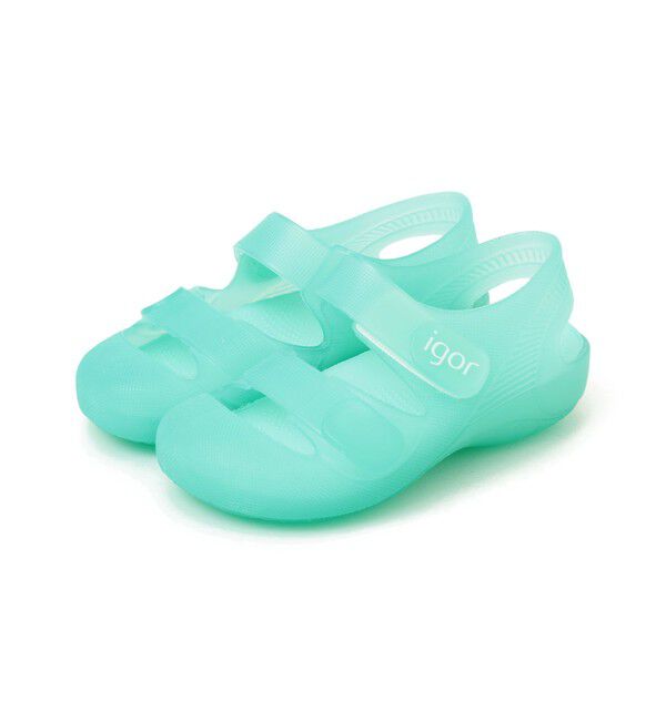 SHIPS KIDS「【WEB限定】igor:12～16cm / BONDI SANDAL」|サンダル|ライトグリーン