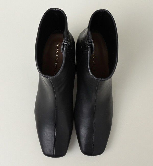 quaranciel「quaranciel: ストレッチ ヒール ショート ブーツ」|ショートブーツ|