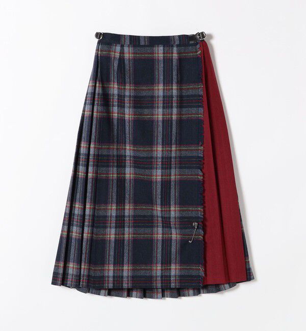SHIPS any「O'NEIL OF DUBLIN: コンビ キルト スカート 23AW (83cm)」|スカート|