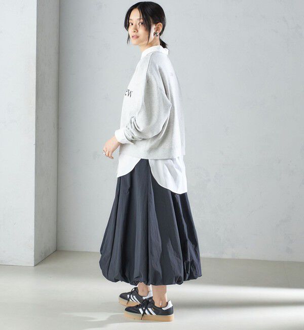 SHIPS for women「〈手洗い可能〉タック バルーン スカート 24SS ◇」|スカート|