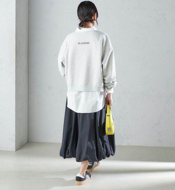 SHIPS for women「〈手洗い可能〉タック バルーン スカート 24SS ◇」|スカート|