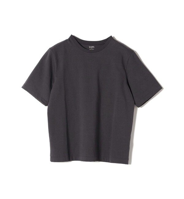 SHIPS for women「〈手洗い可能〉ベーシック TEE」|Tシャツ・カットソー|