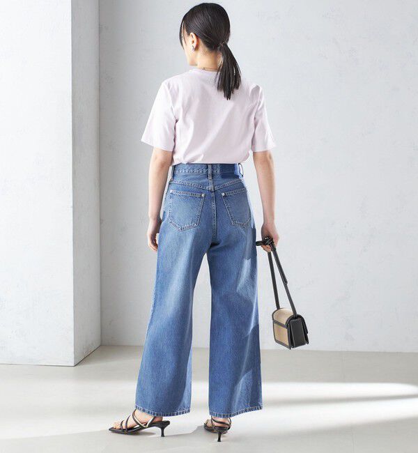 SHIPS for women「〈手洗い可能〉ベーシック TEE」|Tシャツ・カットソー|