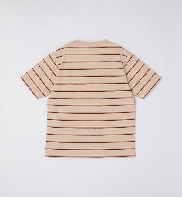 SHIPS「SHIPS: TEXBRID(R) リネン グラデーション ボーダー Tシャツ」|Tシャツ・カットソー|