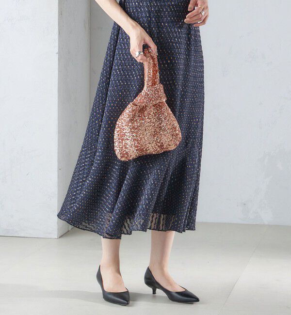 SHIPS for women「troisiemeCHACO:スパンコール バッグ」|ハンドバッグ|