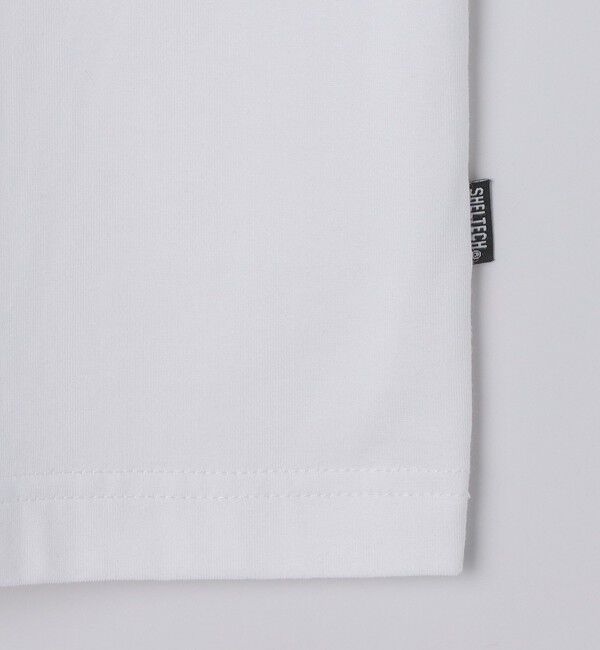 SHIPS「SHIPS:〈遮熱/UVカット/吸水速乾/接触冷感〉SHELTECH(R) ロゴ Tシャツ」|Tシャツ・カットソー|