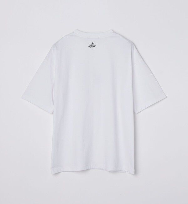 SHIPS「SHIPS:〈遮熱/UVカット/吸水速乾/接触冷感〉SHELTECH(R) ロゴ Tシャツ」|Tシャツ・カットソー|