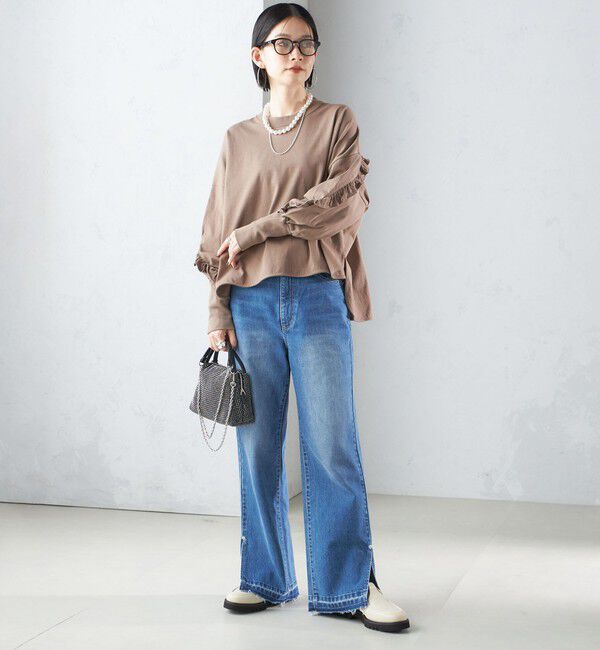 SHIPS for women「HAMON:Tストラップ シューズ（晴雨兼用）」|ローファー|