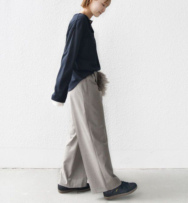 SHIPS for women「〈洗濯機可能〉シアー 裏毛 2WAY プルオーバー」|Tシャツ・カットソー|