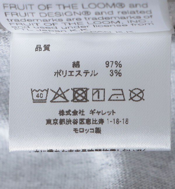 SHIPS「FRUIT OF THE LOOM: 3COL PACK TEE」|ルームウェア|