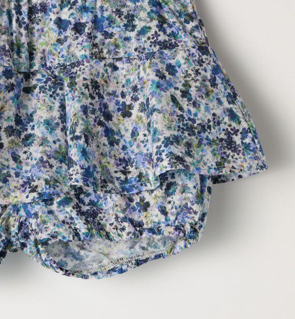 SHIPS KIDS「SHIPS KIDS:70～80cm / フラワー 半袖 セット ロンパース」|ロンパース|