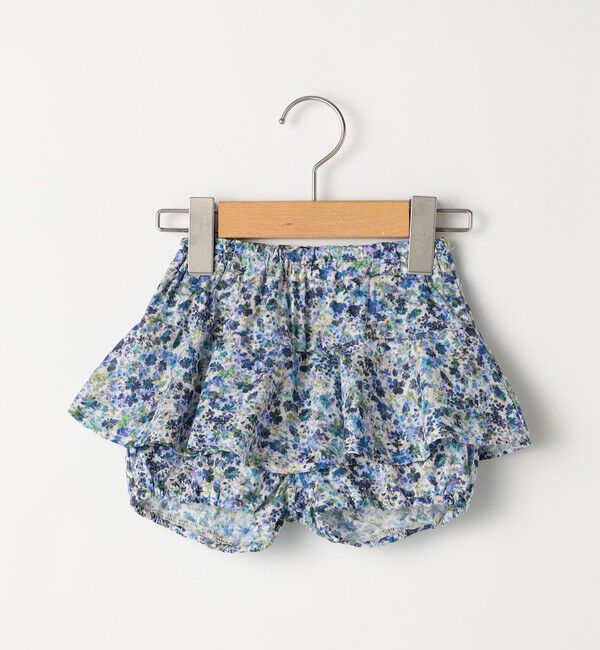 SHIPS KIDS「SHIPS KIDS:70～80cm / フラワー 半袖 セット ロンパース」|ロンパース|