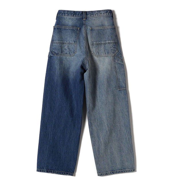 SHIPS for women「【SHIPS別注】WHITE FIELD:デニム ペインター パンツ」|デニム|