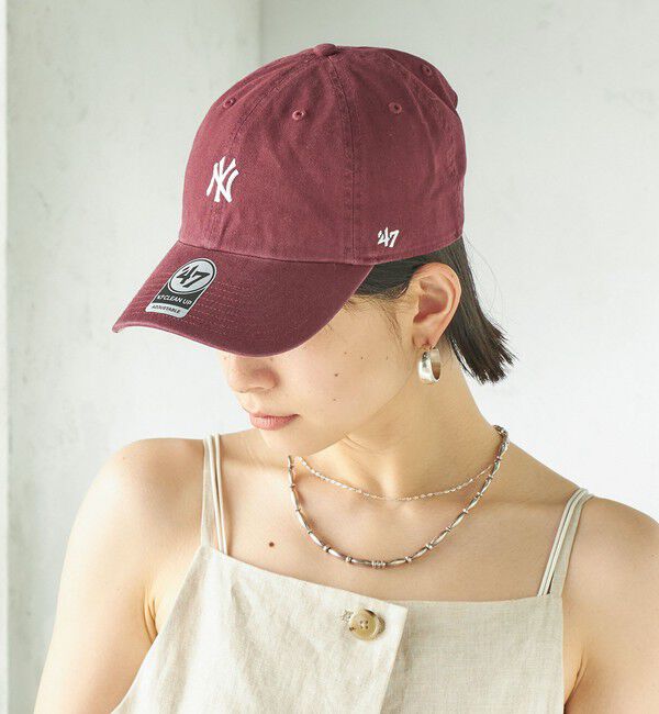 SHIPS for women「《一部追加予約》&prime;47:CLEAN UP YANKEES」|キャップ・キャスケット|