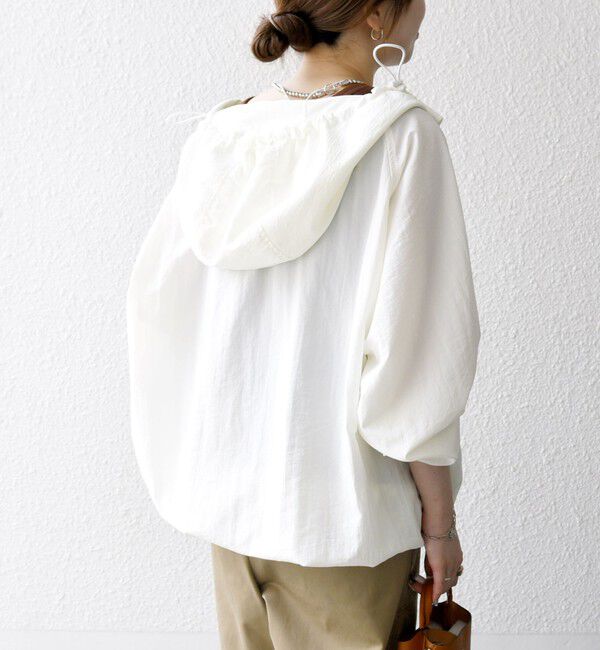 SHIPS any「SHIPS any:〈多機能/洗濯機可能〉ナイロン タスラン アノラック パーカー」|パーカー|