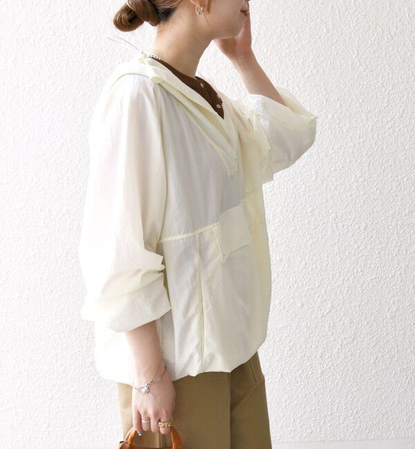 SHIPS any「SHIPS any:〈多機能/洗濯機可能〉ナイロン タスラン アノラック パーカー」|パーカー|