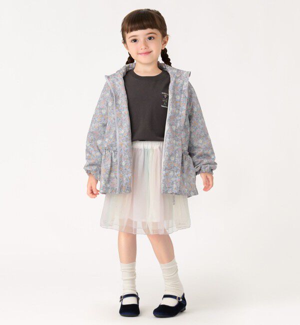 SHIPS Colors 「SHIPS Colors:90～140cm/〈手洗い可能〉チュールギャザースカート◇」|スカート|