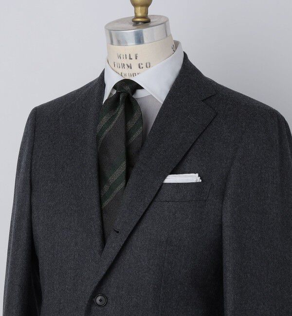 SHIPS「Puccini: シルク ラスティック ストライプ ネクタイ」|ネクタイ・蝶ネクタイ|