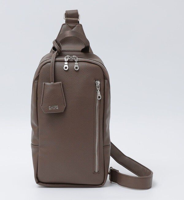 SHIPS「【WEB限定】SHIPS: 合成皮革 ワンショルダー バッグ」|ショルダー・メッセンジャー|