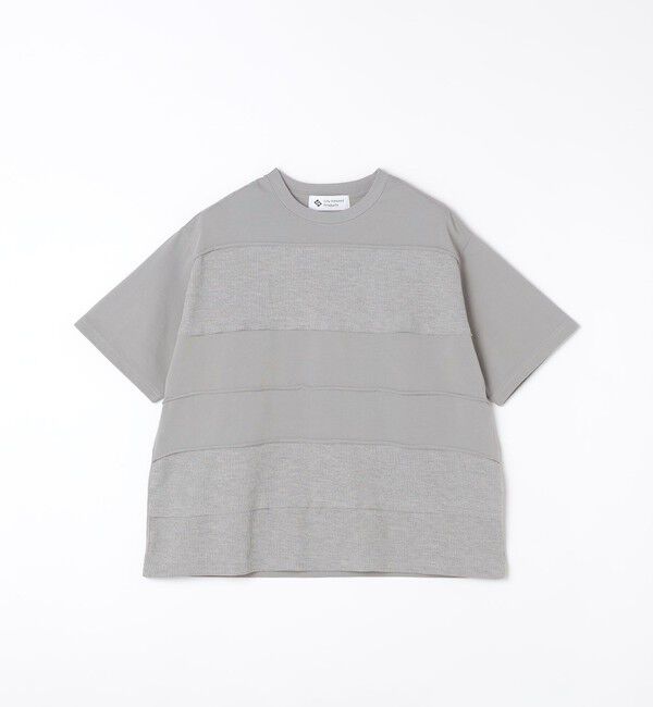 SHIPS「City Ambient Products: フランケン ボーダー Tシャツ」|Tシャツ・カットソー|グレー