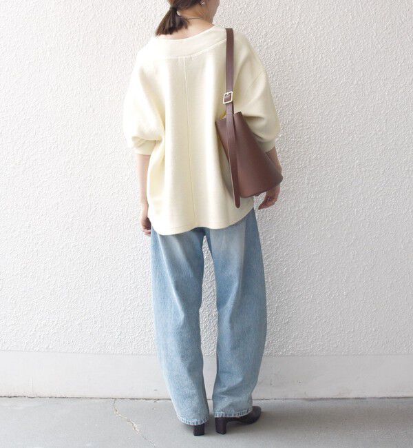 SHIPS any「SHIPS any:〈手洗い可能〉サカリバ 深Vネック ルーズ プルオーバー」|Tシャツ・カットソー|