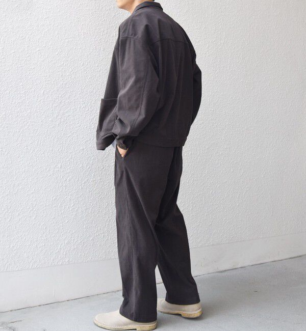 SHIPS any「SHIPS any:〈洗濯機可能〉SOLOTEX(R) コーデュロイ セミワイド イージーパンツ(セットアップ対応)◇」|チノ|