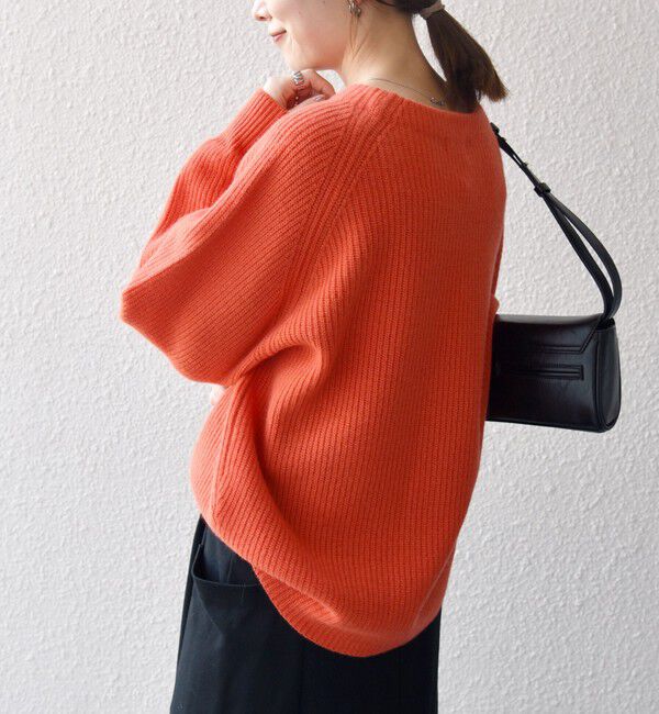 SHIPS any「SHIPS any:〈手洗い可能〉AQUA カシミヤ ミックス ハイネック ニット」|ニット・セーター|