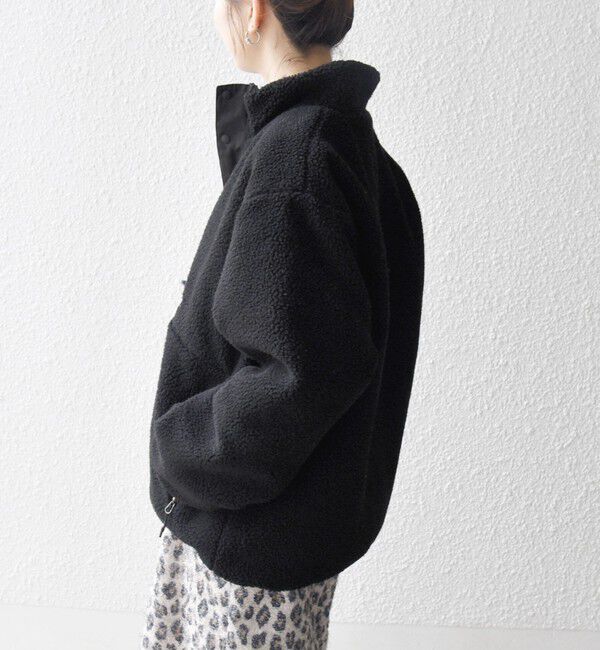 SHIPS any「【SHIPS any別注】TAION:〈洗濯機可能〉ボア ハイネック プルオーバー」|その他|