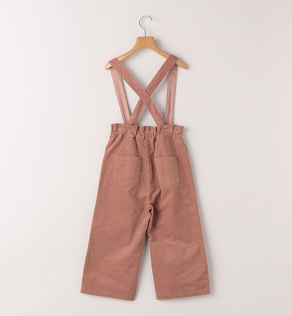 SHIPS KIDS「SHIPS KIDS:140～150cm / コーデュロイ ストラップ ワイド パンツ」|その他|