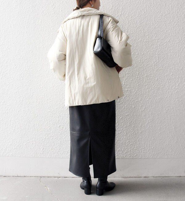 SHIPS any「【WEB限定】SHIPS any: 中綿 ダブル ジップ スタンド ブルゾン」|ブルゾン・スタジャン|