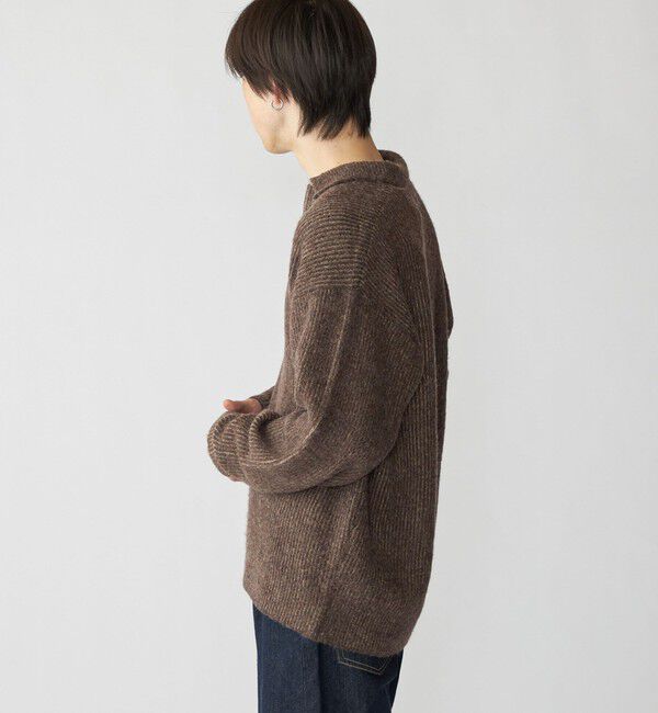 SHIPS「City Ambient Products: AZE スキッパー ポロシャツ」|ニット・セーター|