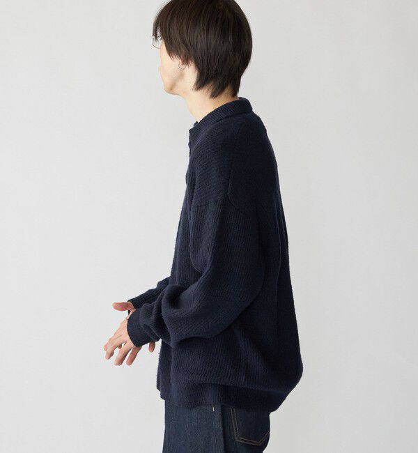 SHIPS「City Ambient Products: AZE スキッパー ポロシャツ」|ニット・セーター|