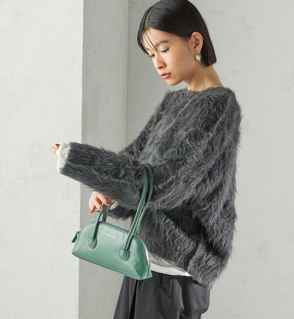 SHIPS for women「〈手洗い可能〉シャギー ファー クルーネック プルオーバー」|ニット・セーター|