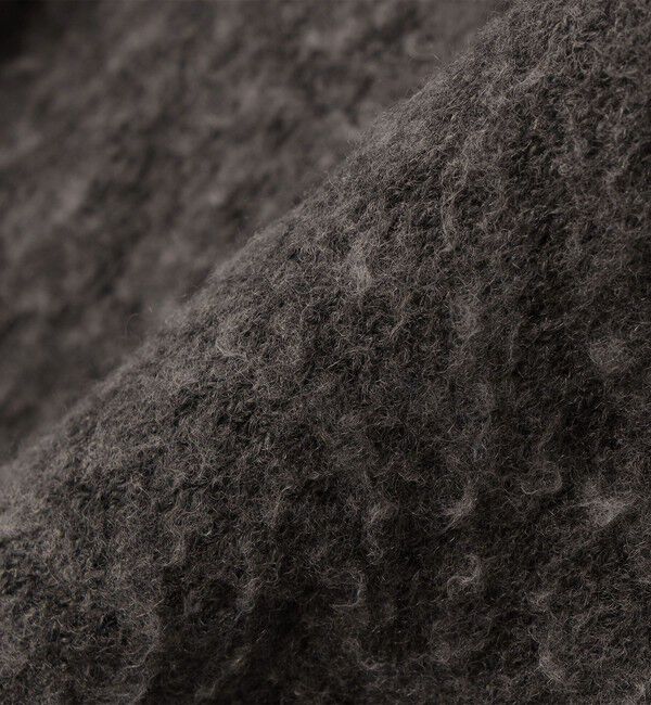 SHIPS「City Ambient Products: シャギー ヘンリー ネック ニット」|ニット・セーター|