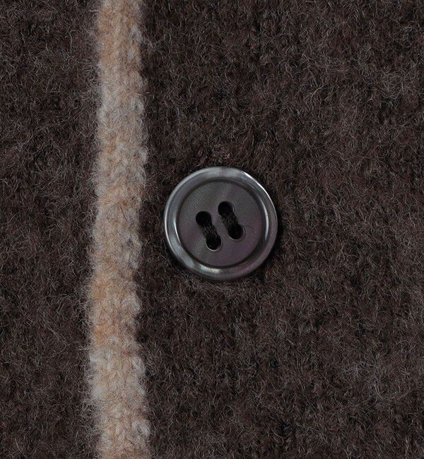 SHIPS「City Ambient Products: シャギー ヘンリー ネック ニット」|ニット・セーター|