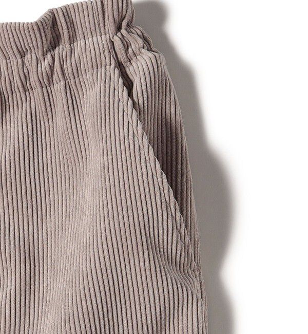 SHIPS for women「〈洗濯機可能〉TUMUGITO(R) コーデュロイ ドロスト パンツ 2」|その他|