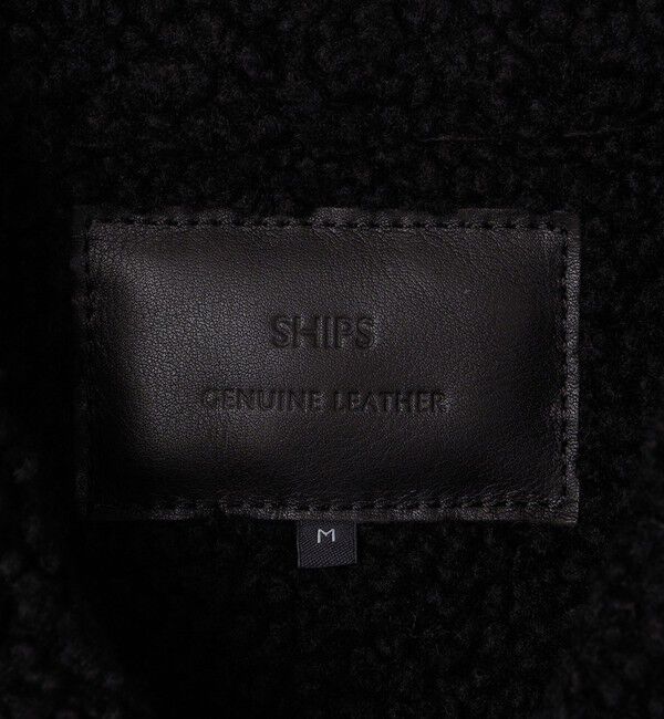 SHIPS「SHIPS: ムートン ジャケット B-3」|その他|