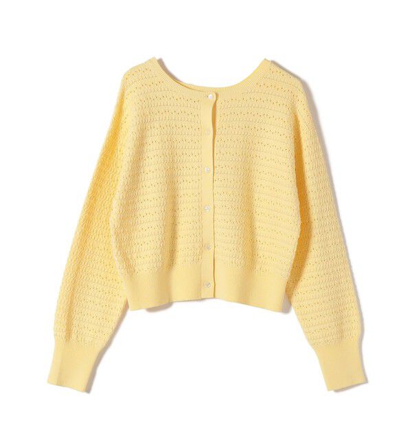 SHIPS for women「〈手洗い可能〉柄編み 2WAY カーディガン」|カーディガン|